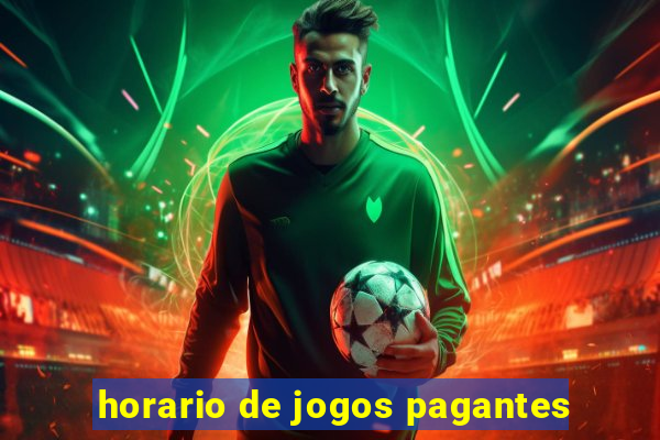 horario de jogos pagantes